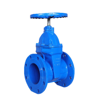 Van de het Gietijzerpoort van Grey Iron Non Rising Stem Qt450 Pn16 de Klepw Rubberwig