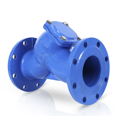 DIN/BS DN100 Pn10 Pn16 Ductiel gietijzer DIN3202 F1 Flanged Y Strainer
