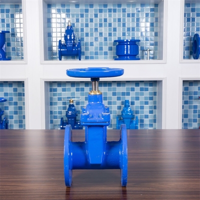 Ggg50 Din/En Dn 100 van de de Poortklep van Seat van de Poortklep Van een flens voorzien Zacht de Schuringsbewijs