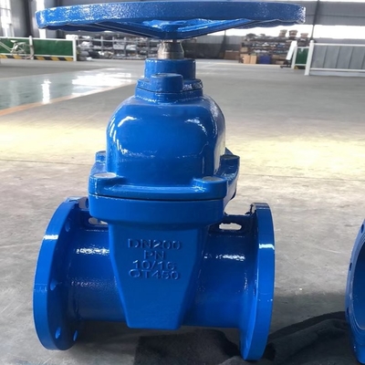 QT450 Klep Uit gegoten staal van de Gietijzerpn16 de Dn200 Van een flens voorzien Poort voor Water