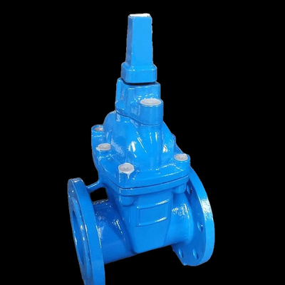 Vloeibare gietijzeren elastische stoelpoortkleppen met F4-flangen