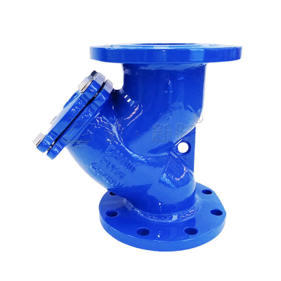 Ductiel ijzer Y-type strainer met dubbele flens voor water