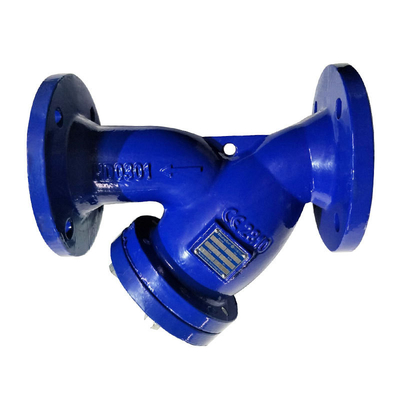 DIN 3202 F1 Ductiel ijzer Ggg50 Flanged water Y strainer
