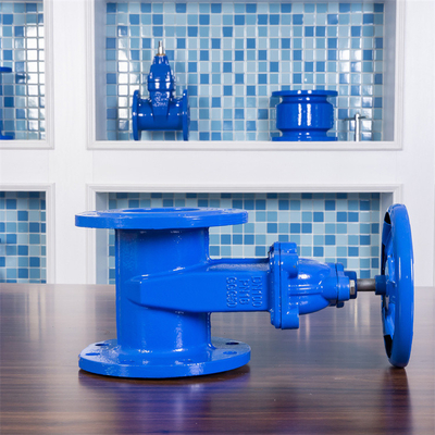 QT400 de Poortklep Uit gegoten staal van de Gietijzerpn10 Dn50 Flens voor Water Veelvoudige Kleur